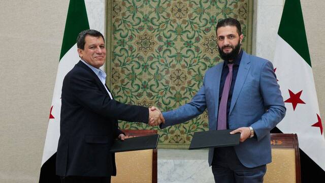 Suriye hükümeti ile SDG arasında anlaşma sağlandı