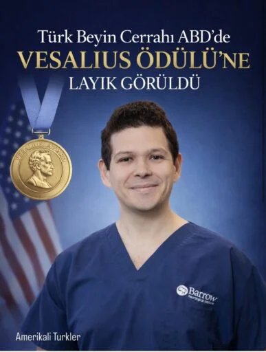 cerrah amerika odul Türk Doktor ABD’de Prestijli Vesalius Ödülü’nü Kazandı