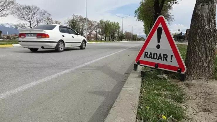 radar tuzak Bayram trafiğinde 'radar tuzağı' yok