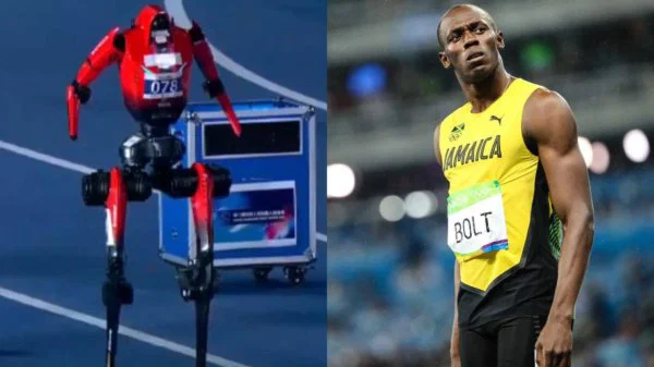 robot rekor kirdi İnsansı robot Tianzhuo, Usain Bolt’un 100 metre rekorunu geride bıraktı