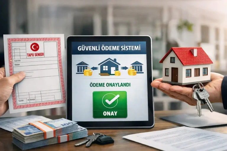 Guvenli Odeme Sistemi Tapu işlemlerinde zorunlu 'Güvenli Ödeme Sistemi' 1 Ekim’den itibaren başlıyor.