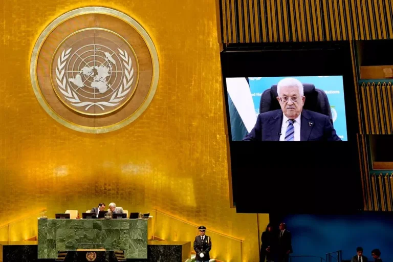 abbas bm genel kuruluna video ile baglandi Abbas’tan BM’de dünyaya mesaj: “Filistin halkı kendi vatanında kalacak”