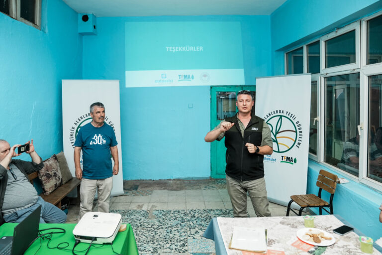 canak4 Çanakkale’de sürdürülebilir tarım için sahada yeni model: 70 üreticiye yeşil gübreleme eğitimi