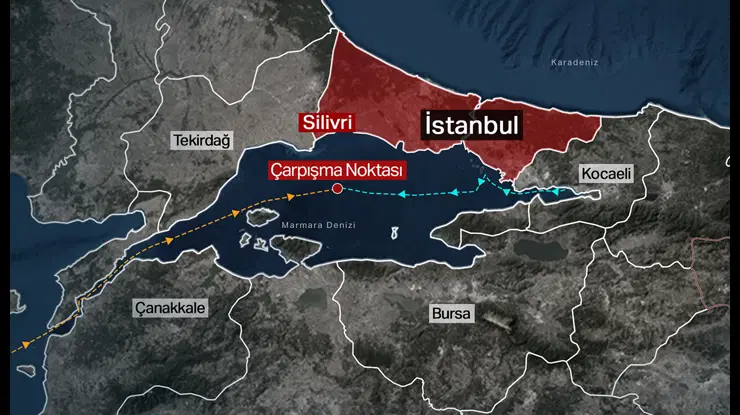 deniz kazasi4 Batan geminin sahibinden ilk açıklama. "Karşı taraf kazadan önce uyarıldı