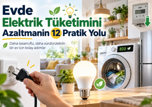 elektrik tasarrufu e1790634243958 Evde Elektrik Tüketimini Azaltmanın 12 Pratik Yolu