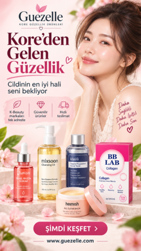 Guezelle Kore kozmetik ürünleri