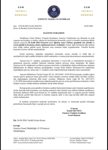polis intiharlari ile ilgili aciklama İntiharların ardından polislerden Türkiye genelinde iş bırakma kararı