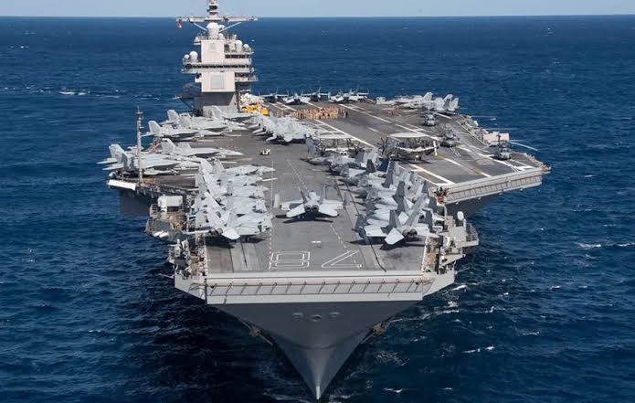 Abraham Lincoln battlegroup saldiri filosu2 ABD’den İran hattında askeri yığınak: Üçüncü uçak gemisi grubu yolda