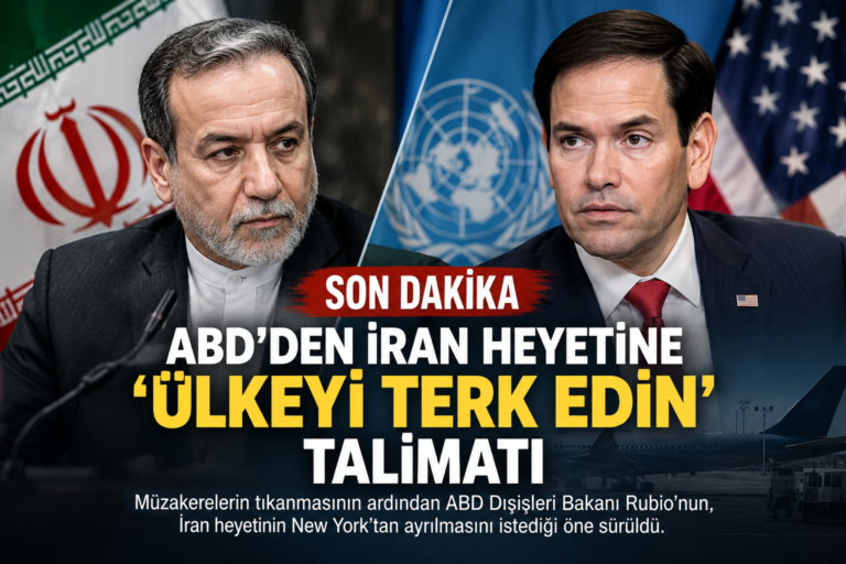 Arakcive Rubio ABD'den İran heyetine diplomatik terbiyesizlik: Ülkeyi terk edin!