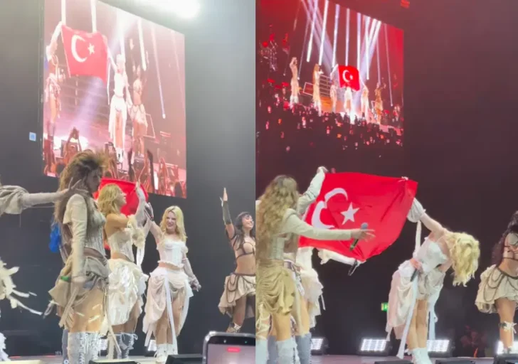 Manifest ten Wembley de Turk bayragi surprizi Manifest’ten Wembley’de Türk bayrağı sürprizi!