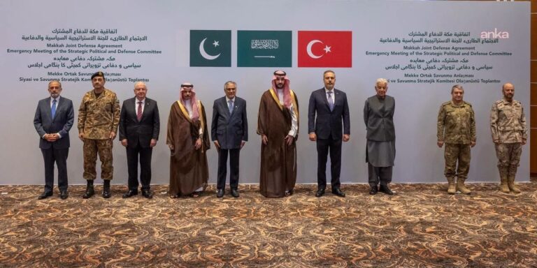 Mekke Anlasmasi kapsamindaki stratejik Siyasi ve Savunm Komitesi Riyad da toplandi 1 Mekke Ortak Savunma Anlaşması TBMM’de: İşte 16 maddelik metnin içeriği