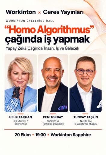 WorkintonSapphire etkinlik Yapay zekâ çağında insanın ve işin geleceği WorkintonSapphire’de masaya yatırılacak