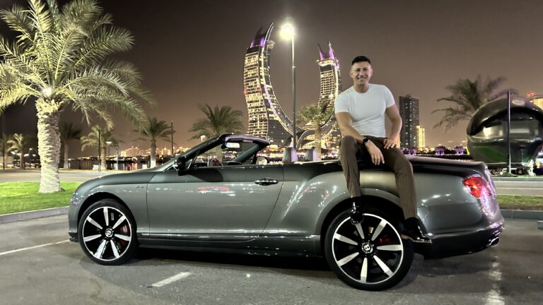 dubai den istanbul a bently ile gelen isadami Dubai’den İstanbul’a Bentley ile 8 bin kilometrelik yolculuk