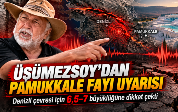 Deprem Uzmanı Şener Üşümezsoy uyardı!